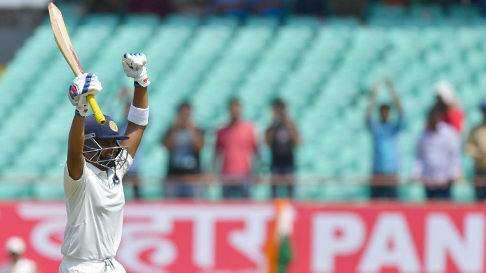 cricket prithvi shaw smashed century against west indies